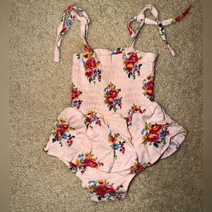 Angel Dear Pink Floral Baby Outfit